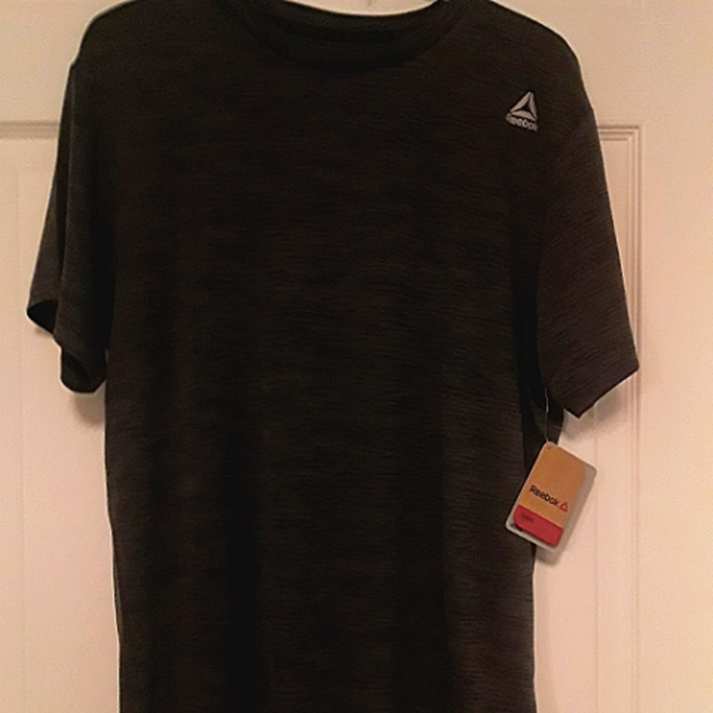 Reebok Men's Performance Crew Tee Rosin Heather Size M Brand New With Tags